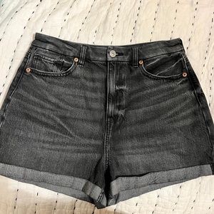 american eagle mom jean shorts